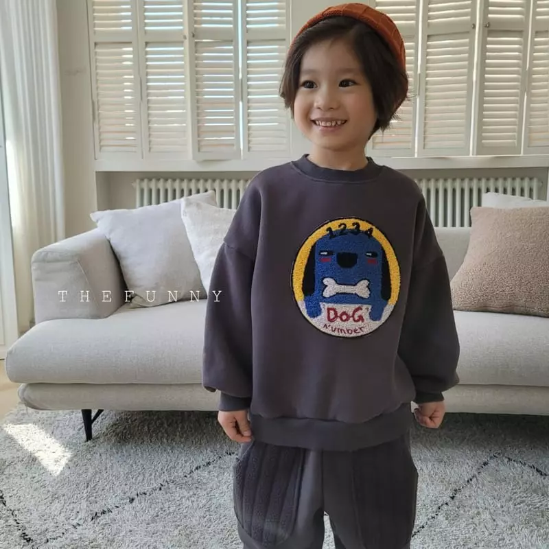 The Funny - Korean Children Fashion - #todddlerfashion - Dog Sweatshirt - 3