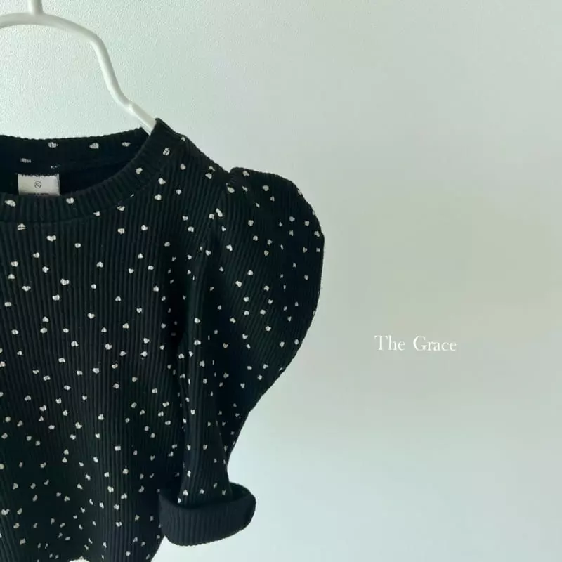 The Grace - Korean Children Fashion - #childrensboutique - Mini Heart Tee - 4