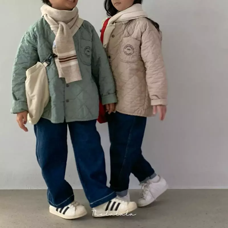 The Lalala - Korean Children Fashion - #Kfashion4kids - Denim Puttig Pants - 6
