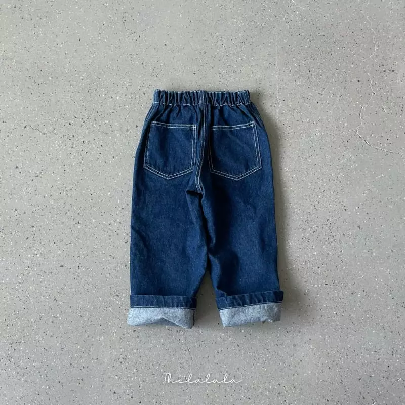The Lalala - Korean Children Fashion - #childofig - Denim Puttig Pants - 11