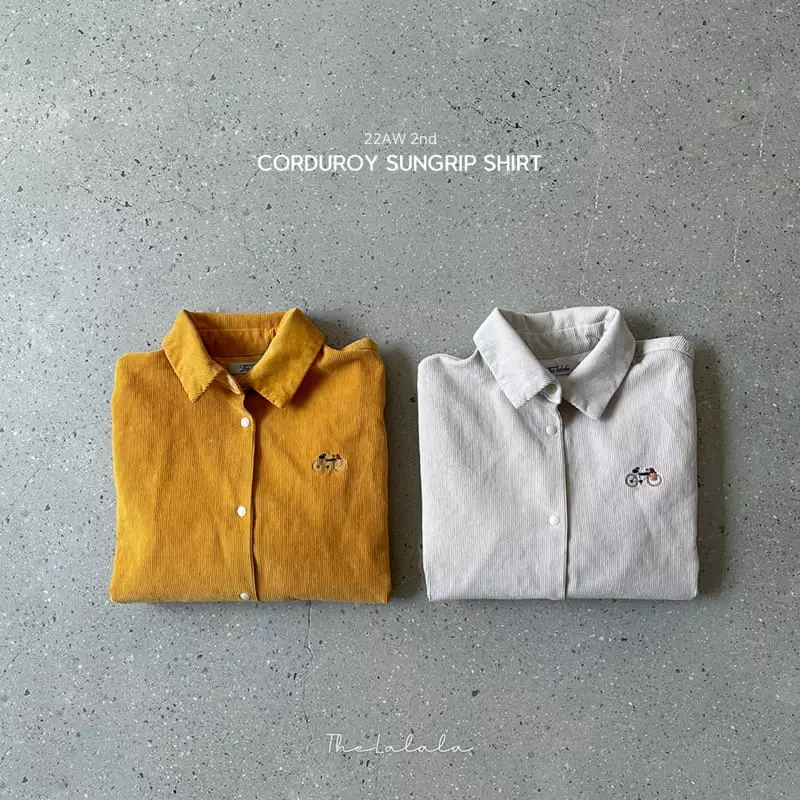 The Lalala - Korean Children Fashion - #childofig - Corduroy Shirt