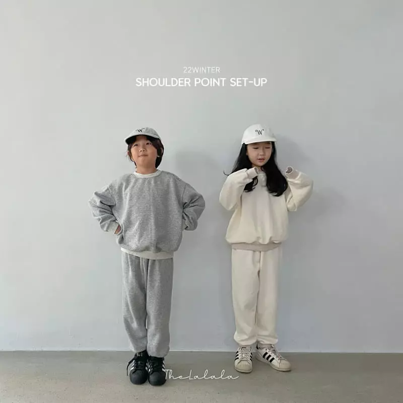 The Lalala - Korean Children Fashion - #childofig - Shoulder Point Set - 11