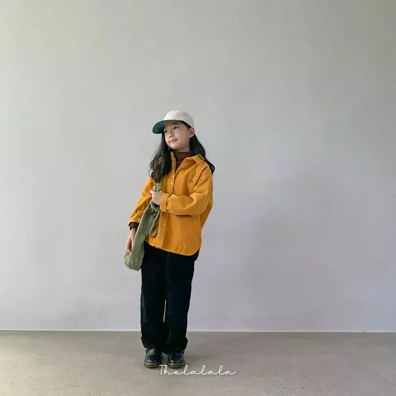 The Lalala - Korean Children Fashion - #childrensboutique - Corduroy Shirt - 3