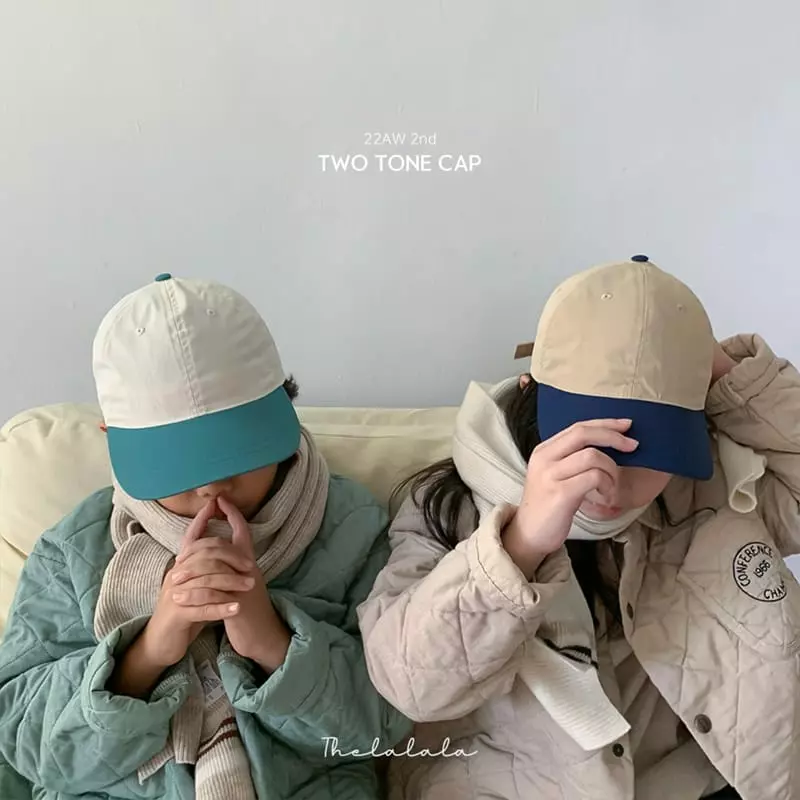 The Lalala - Korean Children Fashion - #designkidswear - Two Tone Cap - 2