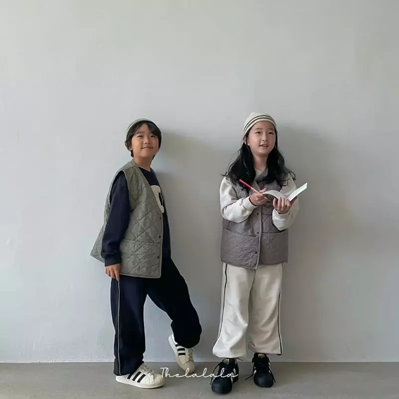 The Lalala - Korean Children Fashion - #designkidswear - D Herringbone Pants - 11