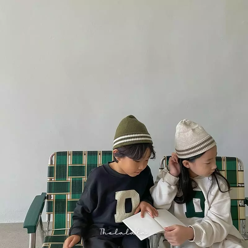 The Lalala - Korean Children Fashion - #designkidswear - D Herringbone Sweatshirt - 10
