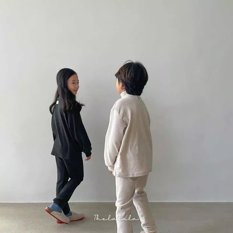 The Lalala - Korean Children Fashion - #designkidswear - Heat Tech Half Neck Set - 9