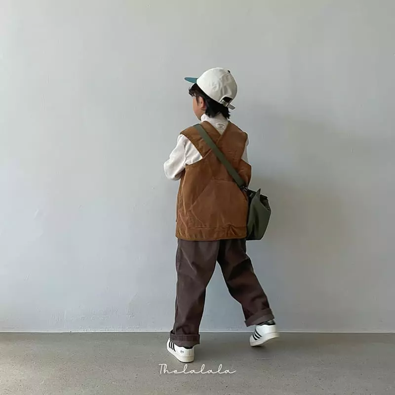 The Lalala - Korean Children Fashion - #designkidswear - Old Rib Vest - 5