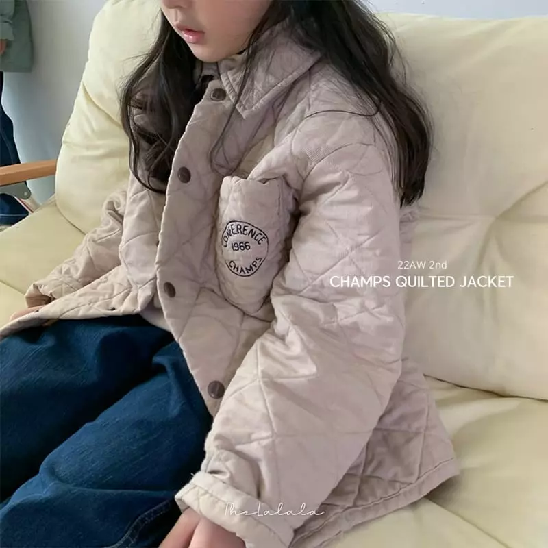 The Lalala - Korean Children Fashion - #designkidswear - Champs Quilting Jacket - 2