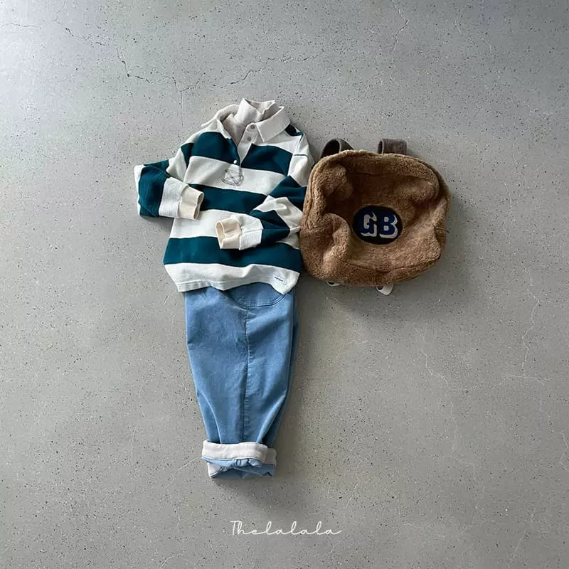 The Lalala - Korean Children Fashion - #designkidswear - Lugby Tee - 3