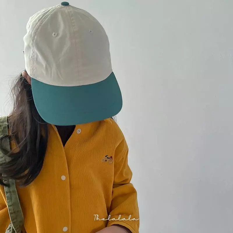 The Lalala - Korean Children Fashion - #discoveringself - Two Tone Cap - 3