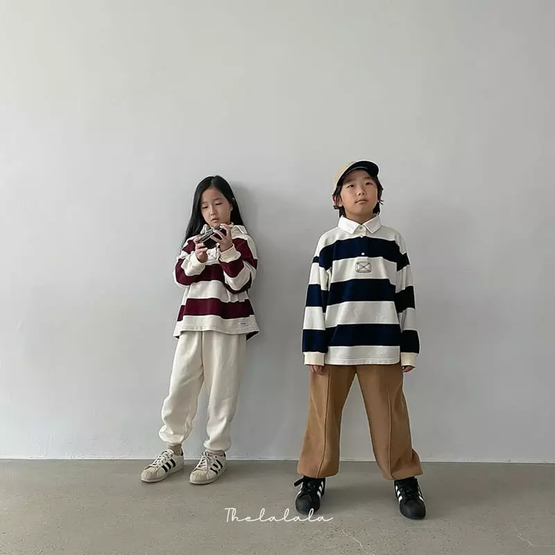 The Lalala - Korean Children Fashion - #fashionkids - Lugby Tee - 5