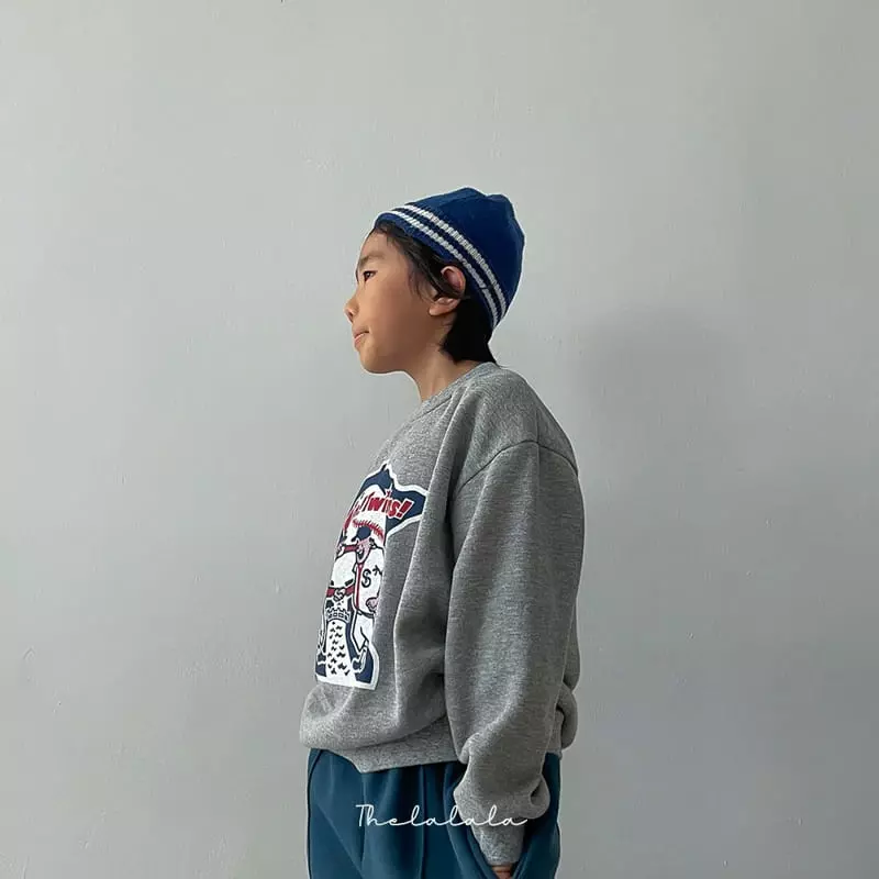 The Lalala - Korean Children Fashion - #kidsstore - Vintage Baseball Sweatshirt - 5