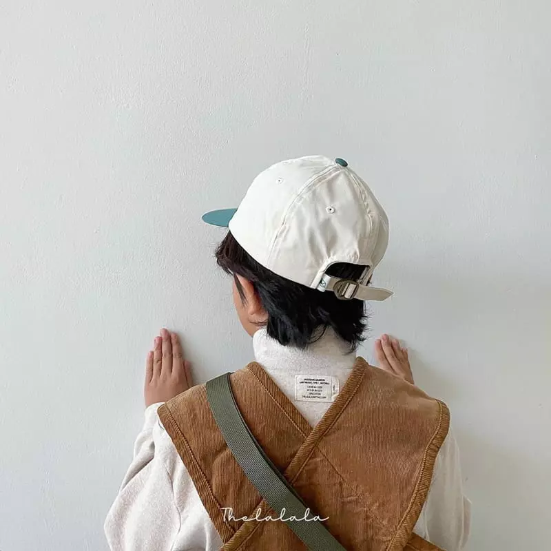 The Lalala - Korean Children Fashion - #kidzfashiontrend - Two Tone Cap - 7