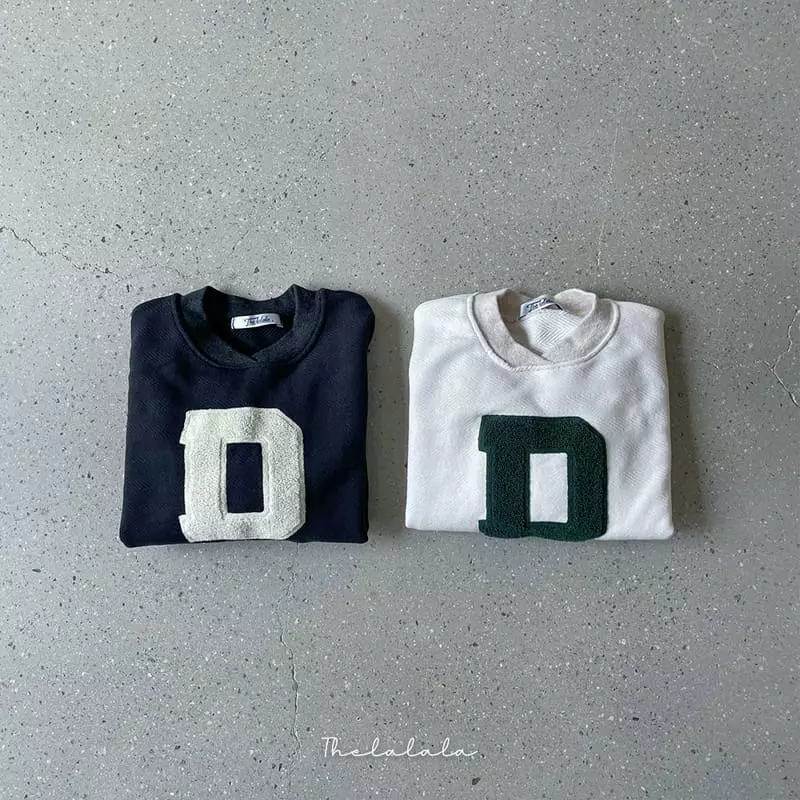 The Lalala - Korean Children Fashion - #kidzfashiontrend - D Herringbone Sweatshirt