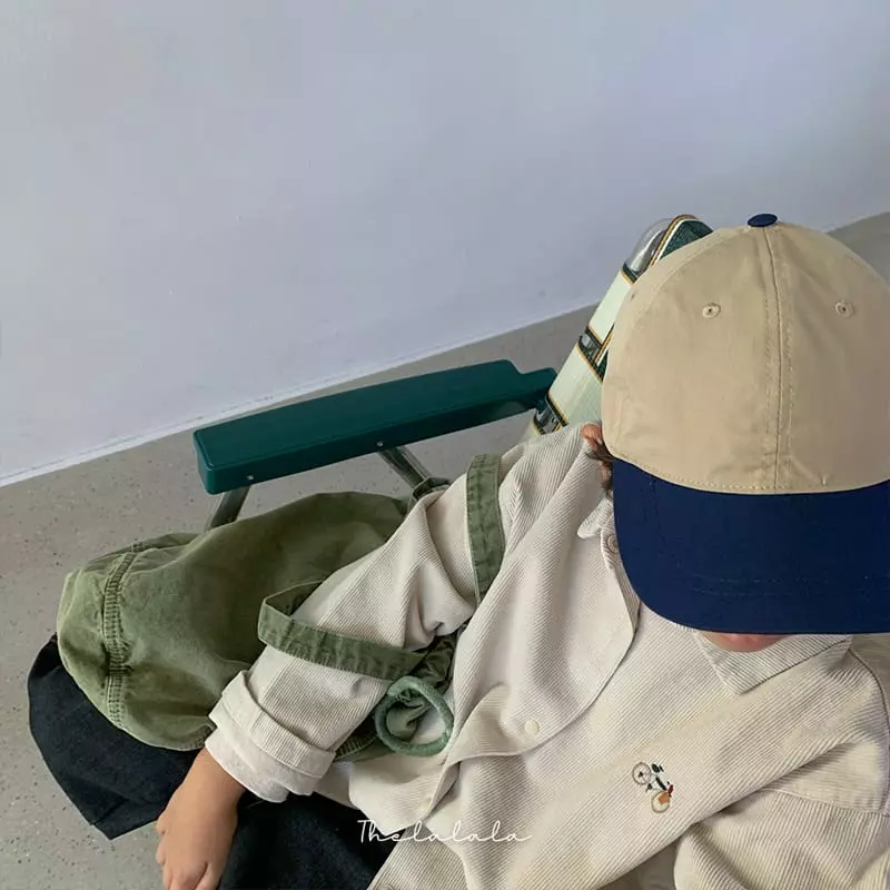 The Lalala - Korean Children Fashion - #littlefashionista - Two Tone Cap - 9