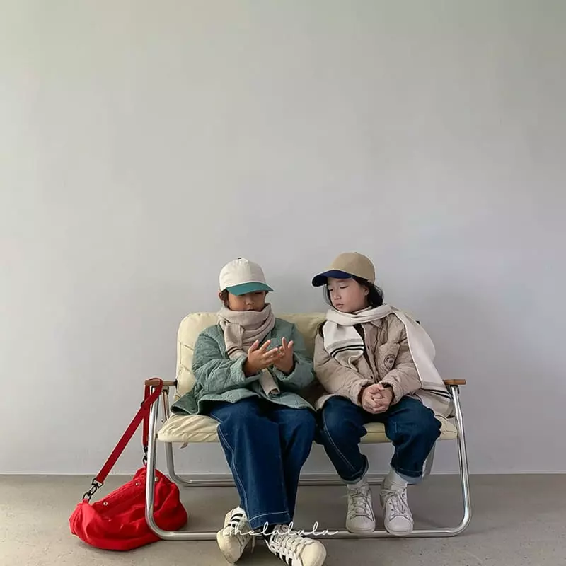 The Lalala - Korean Children Fashion - #littlefashionista - Denim Puttig Pants - 7