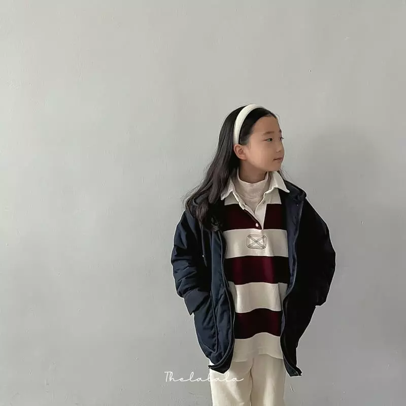 The Lalala - Korean Children Fashion - #littlefashionista - Lugby Tee - 10