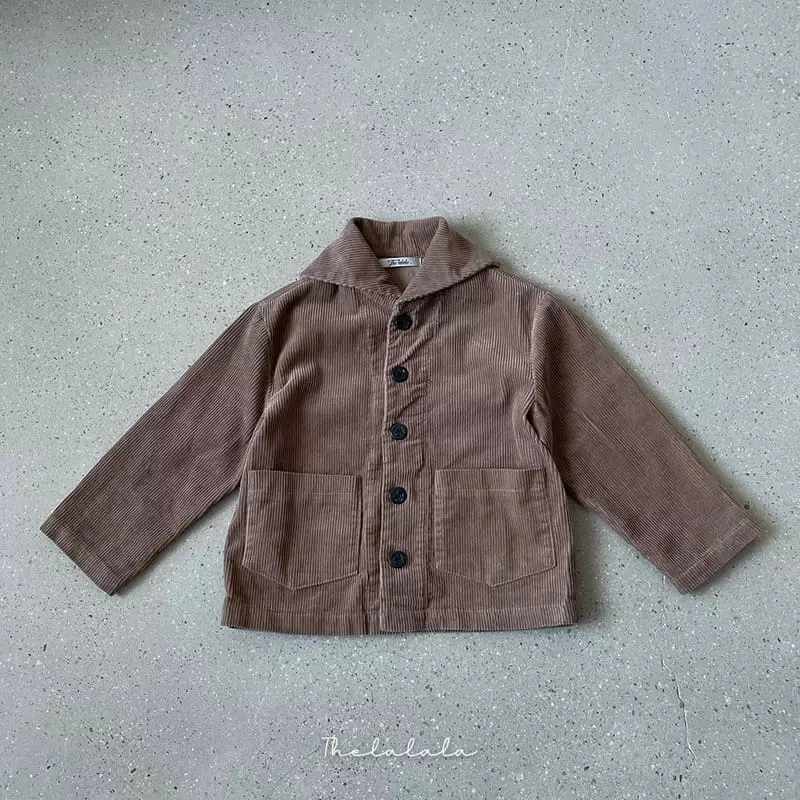 The Lalala - Korean Children Fashion - #magicofchildhood - Sailor Corduroy Jacket