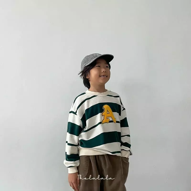 The Lalala - Korean Children Fashion - #minifashionista - A Stripes Sweatsirt - 11