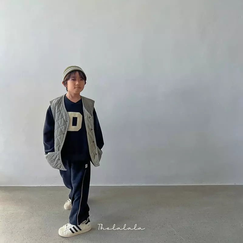 The Lalala - Korean Children Fashion - #prettylittlegirls - D Herringbone Sweatshirt - 6