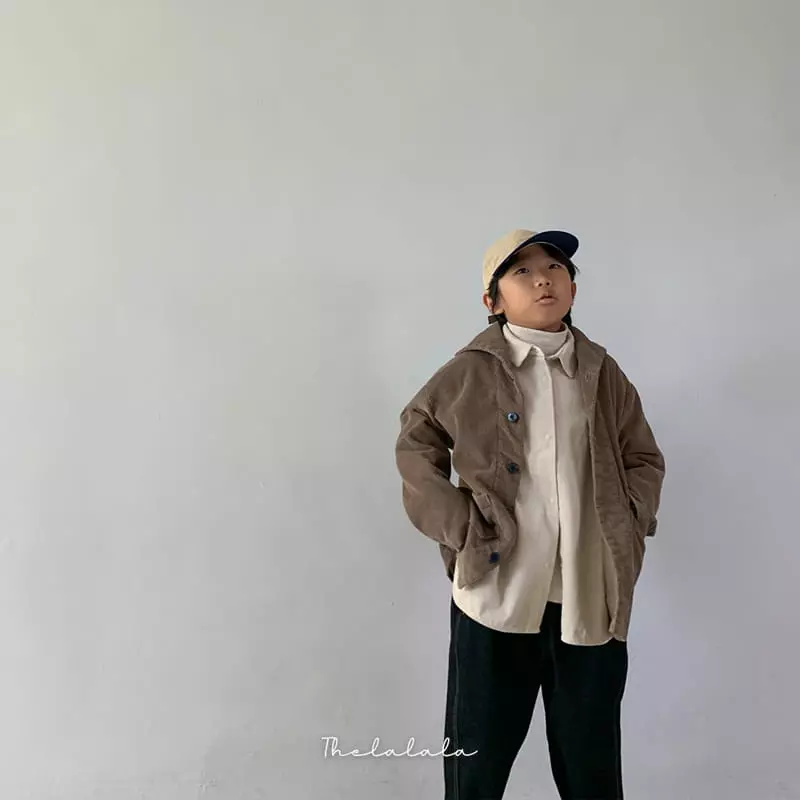The Lalala - Korean Children Fashion - #prettylittlegirls - Sailor Corduroy Jacket - 3