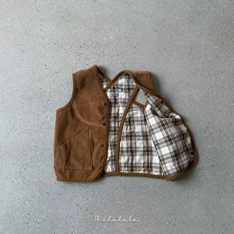 The Lalala - Korean Children Fashion - #prettylittlegirls - Old Rib Vest