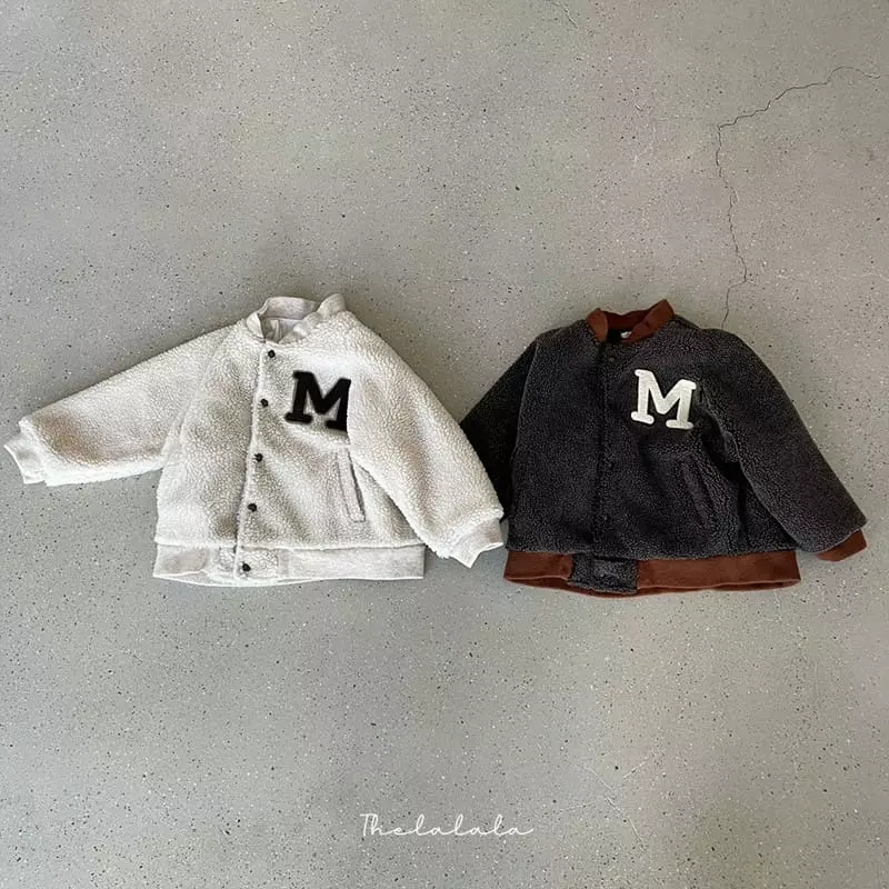 The Lalala - Korean Children Fashion - #toddlerclothing - M Fleeece Stardieum Jacket