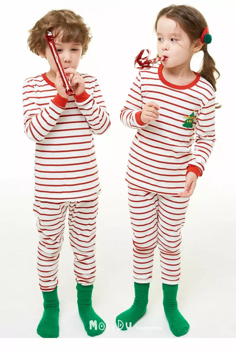 Ttasom - Korean Children Fashion - #littlefashionista - Mini Tree Dumble Washing Fraise 30 Easywear - 5