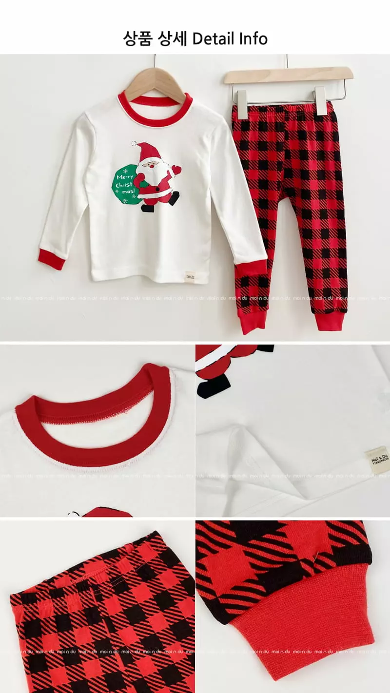 Ttasom - Korean Children Fashion - #magicofchildhood - Hoho Santa Dumble Washing Fraise 30 Easywear - 7