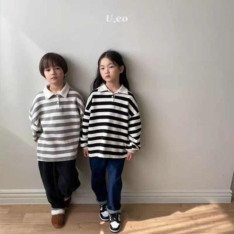 U Eo - Korean Children Fashion - #childofig - Fleece Jeans