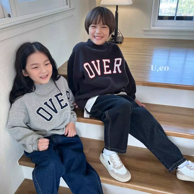 U Eo - Korean Children Fashion - #childofig - Over Sweatshirt - 6