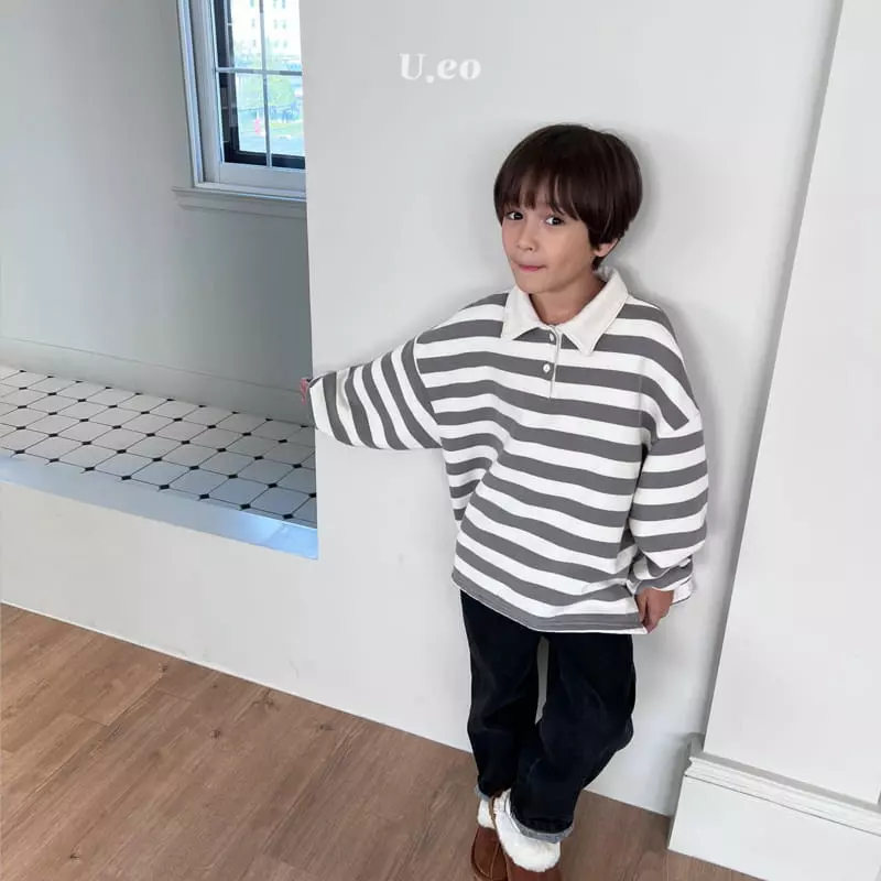 U Eo - Korean Children Fashion - #childrensboutique - Fleece Jeans - 3