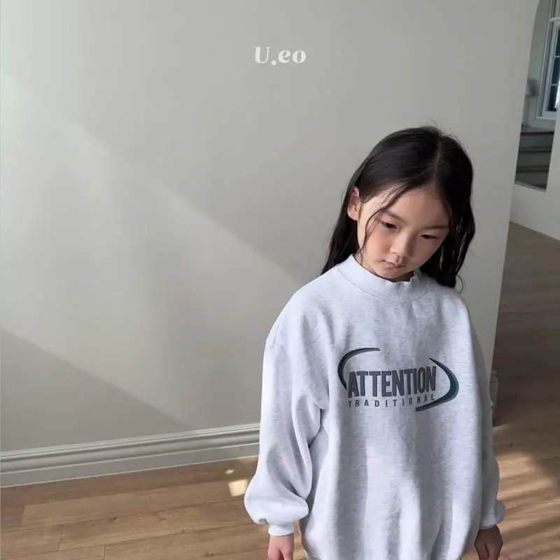 U Eo - Korean Children Fashion - #childrensboutique - Attention Sweatshirt - 12