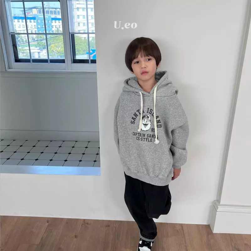 U Eo - Korean Children Fashion - #childrensboutique - Santa Hoody - 8