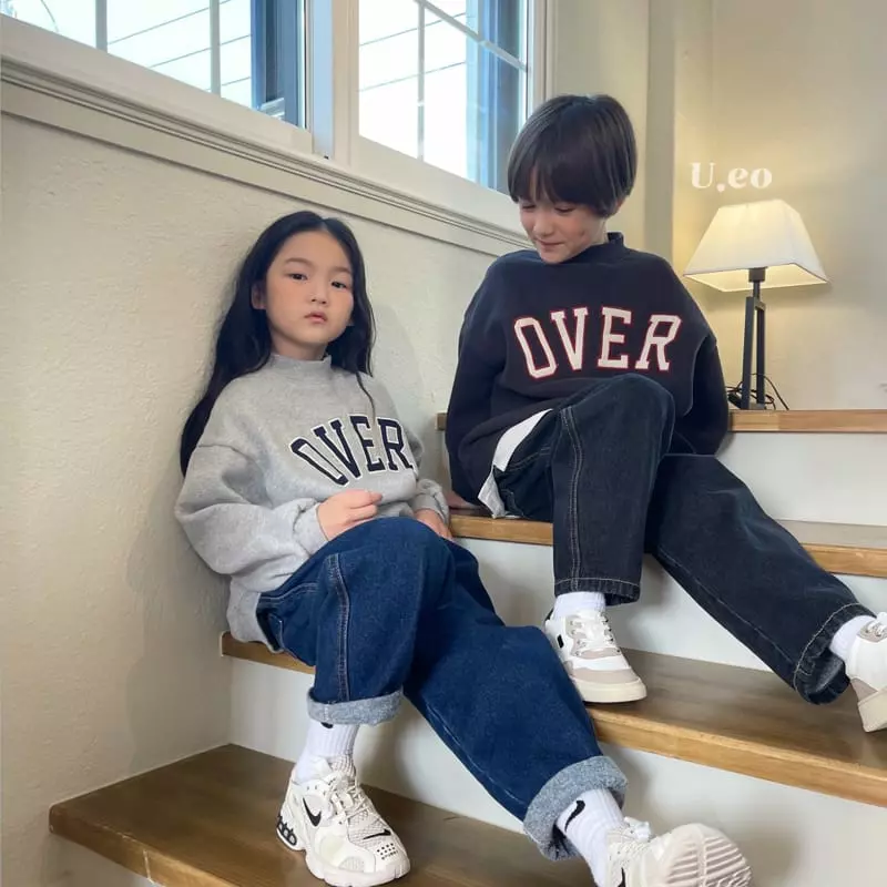 U Eo - Korean Children Fashion - #childrensboutique - Over Sweatshirt - 7