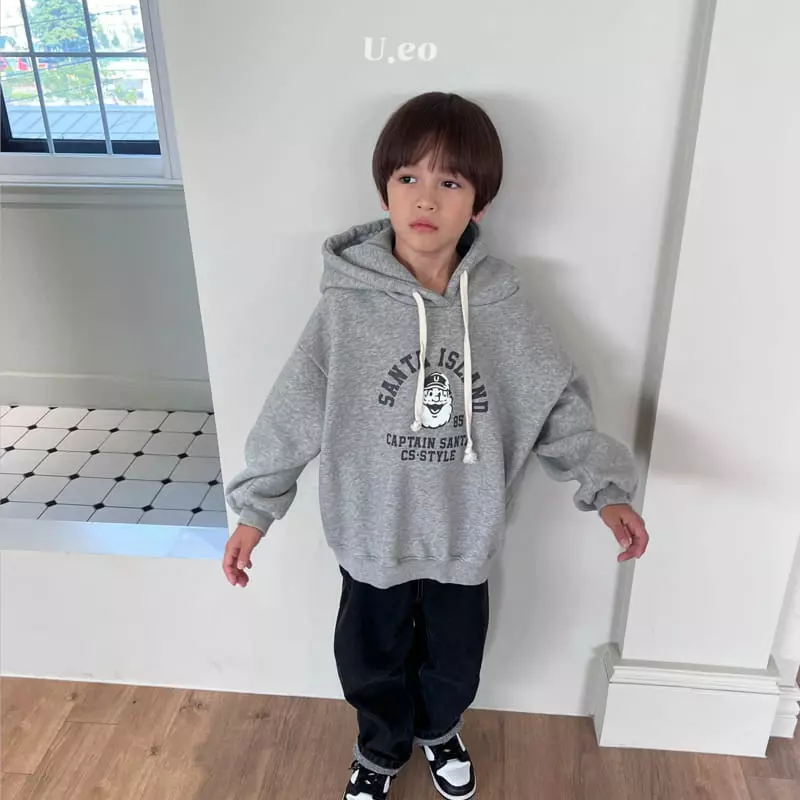U Eo - Korean Children Fashion - #discoveringself - Santa Hoody - 10