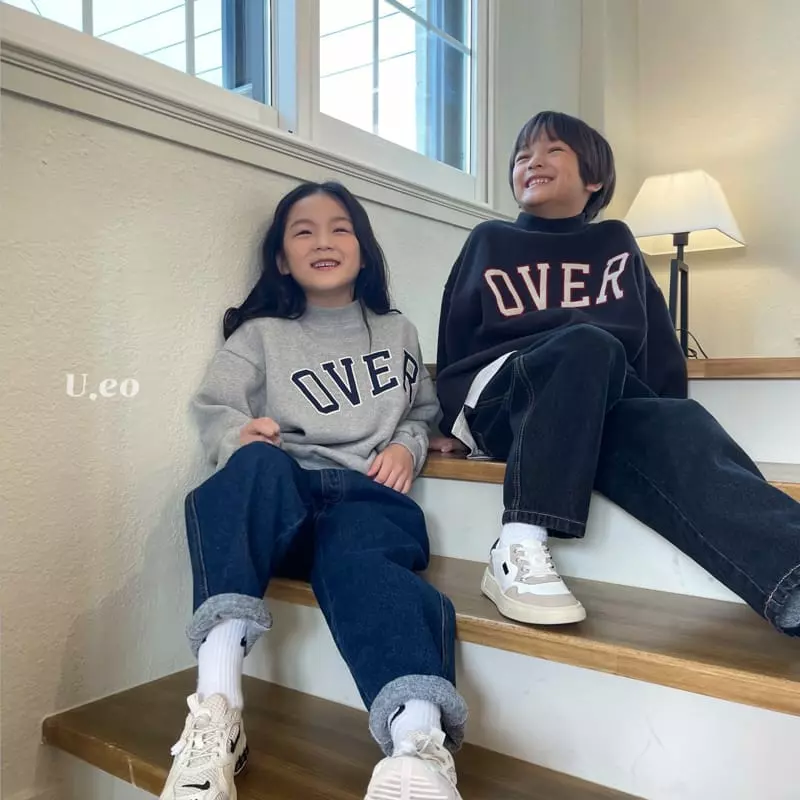 U Eo - Korean Children Fashion - #fashionkids - Over Sweatshirt - 10