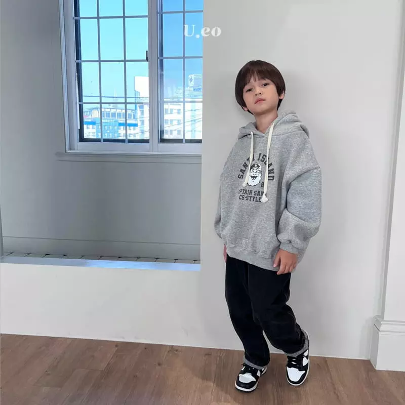 U Eo - Korean Children Fashion - #kidsshorts - Fleece Jeans - 7