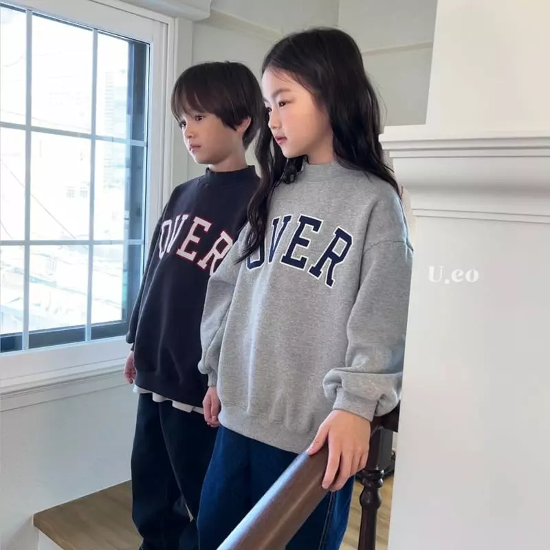 U Eo - Korean Children Fashion - #kidsshorts - Over Sweatshirt - 11