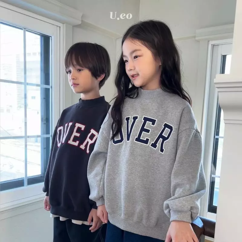 U Eo - Korean Children Fashion - #kidsstore - Over Sweatshirt - 12