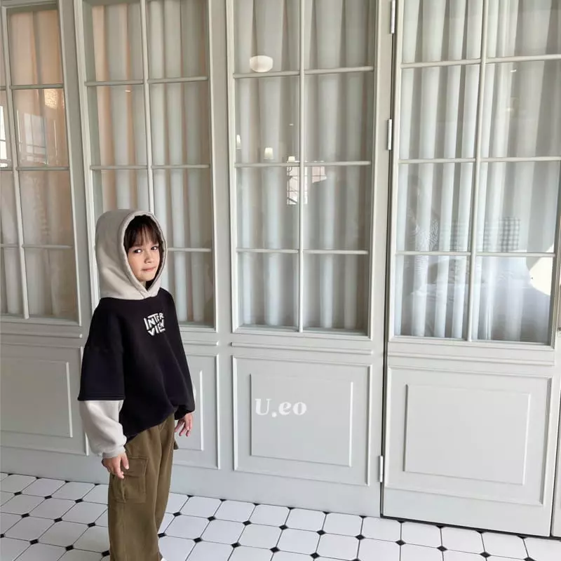 U Eo - Korean Children Fashion - #kidzfashiontrend - Interview Hoody - 3