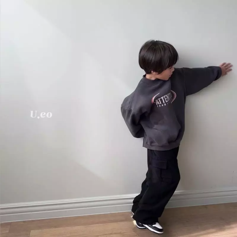 U Eo - Korean Children Fashion - #kidzfashiontrend - Attention Sweatshirt - 2
