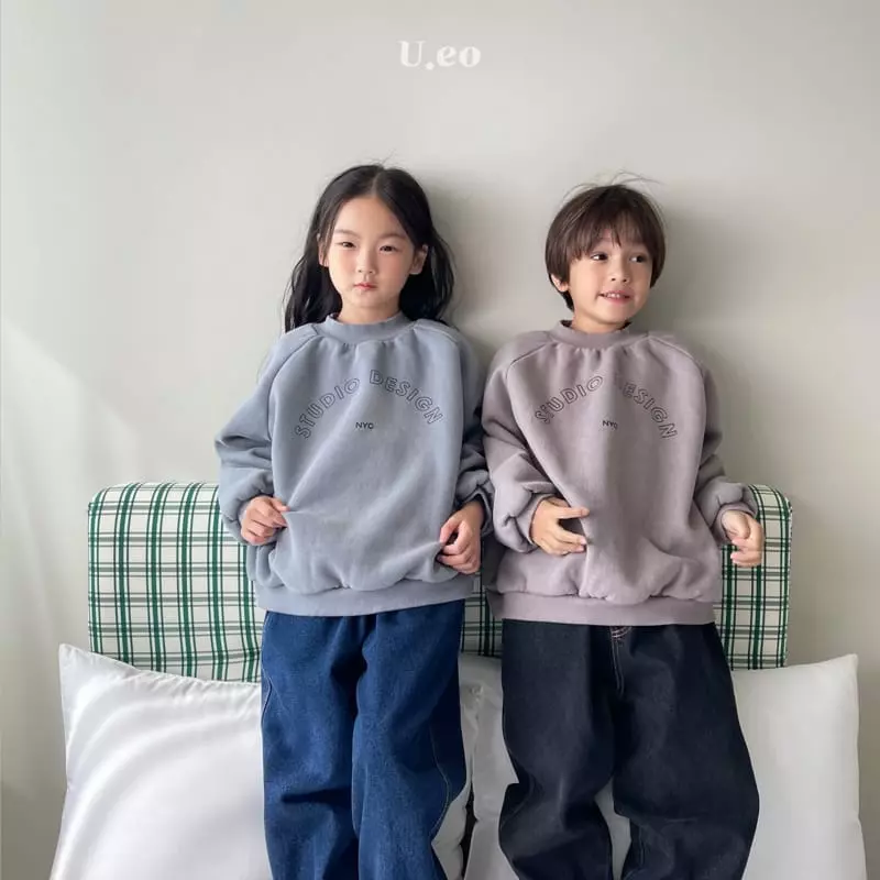 U Eo - Korean Children Fashion - #kidzfashiontrend - Reversible Sweatshirt