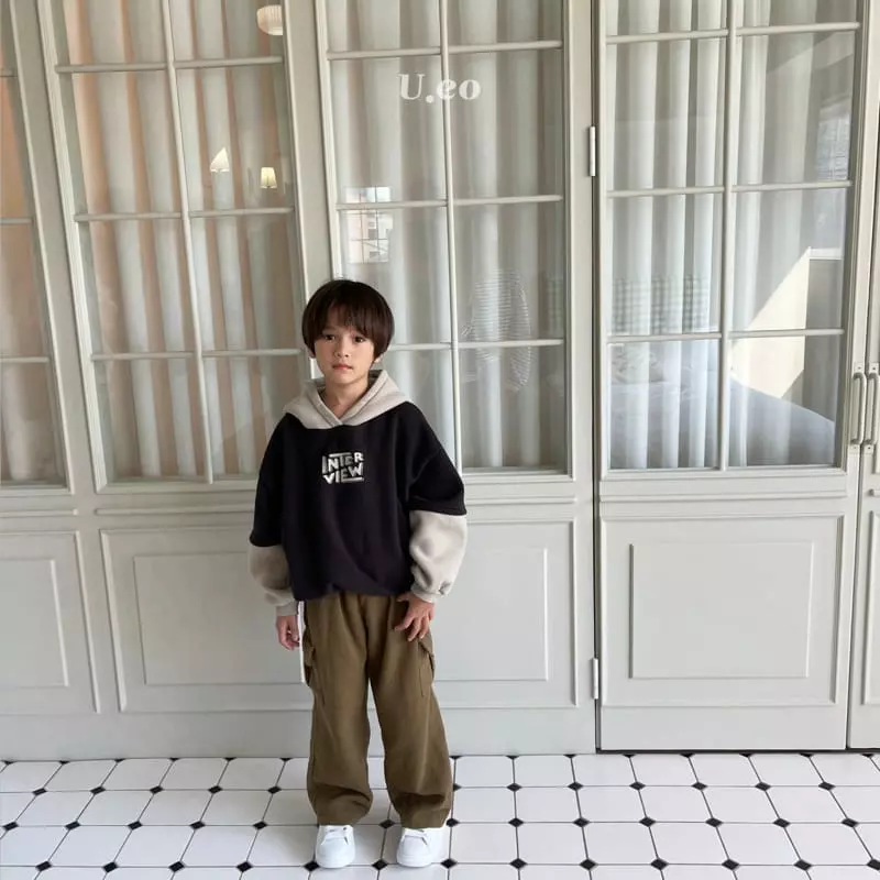 U Eo - Korean Children Fashion - #littlefashionista - Interview Hoody - 5