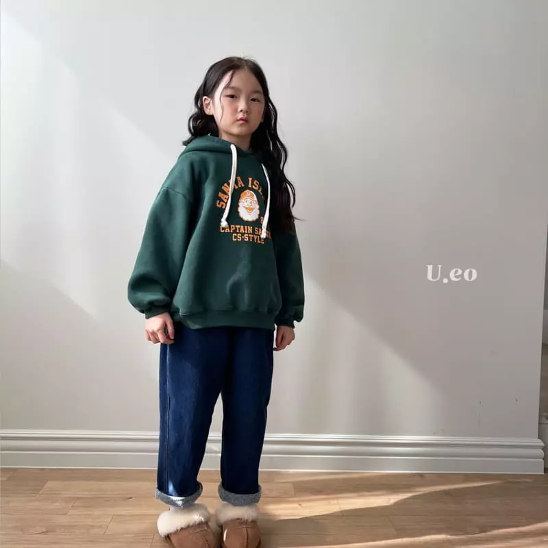 U Eo - Korean Children Fashion - #magicofchildhood - Fleece Jeans - 12