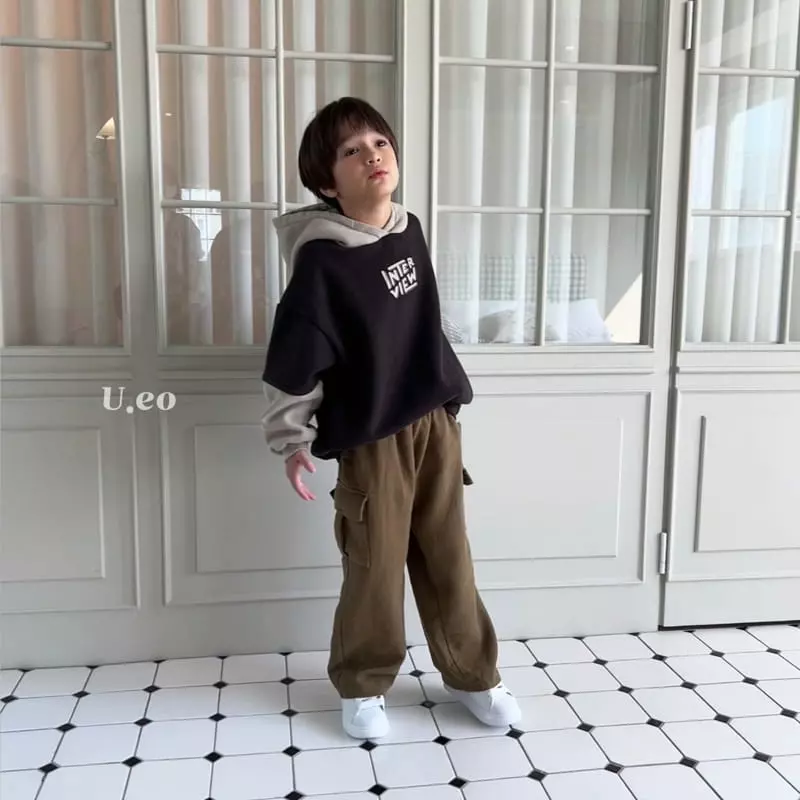 U Eo - Korean Children Fashion - #magicofchildhood - Interview Hoody - 6