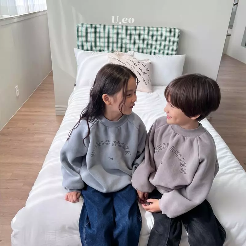 U Eo - Korean Children Fashion - #littlefashionista - Reversible Sweatshirt - 4