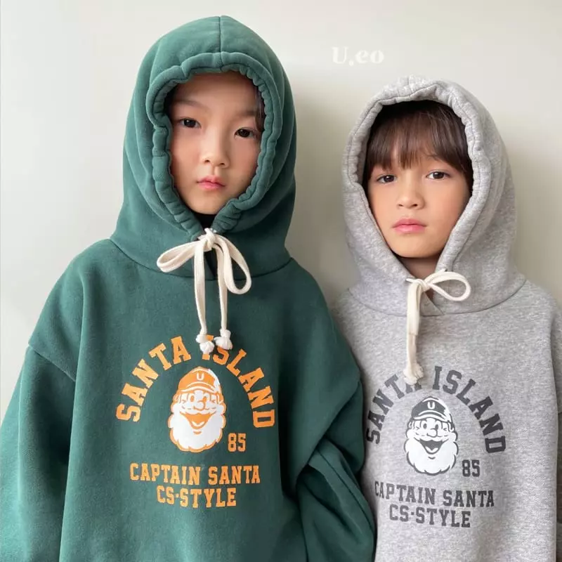 U Eo - Korean Children Fashion - #magicofchildhood - Santa Hoody