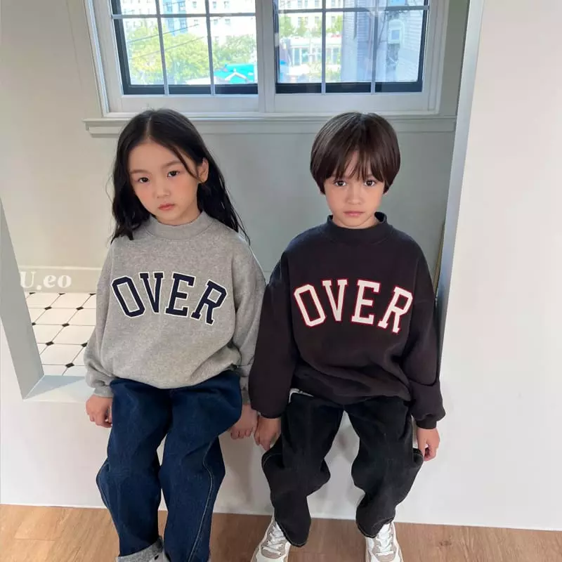 U Eo - Korean Children Fashion - #minifashionista - Over Sweatshirt